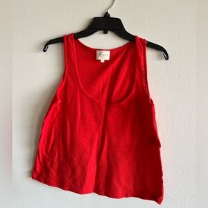 Sezane scoop neck T tank - NWOT - small